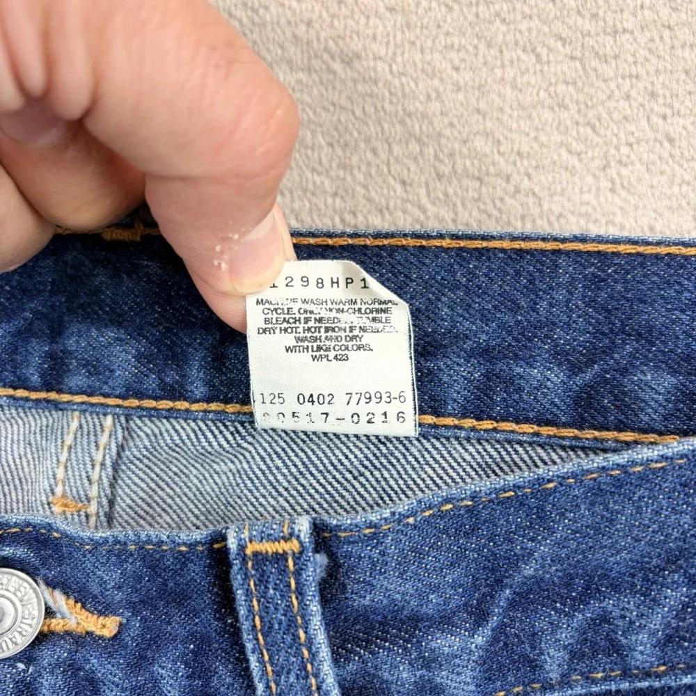 Vintage Levis 517 Bootcut Red Tab Jeans Men 34x30‎ Blue Denim Y2K Cowboy